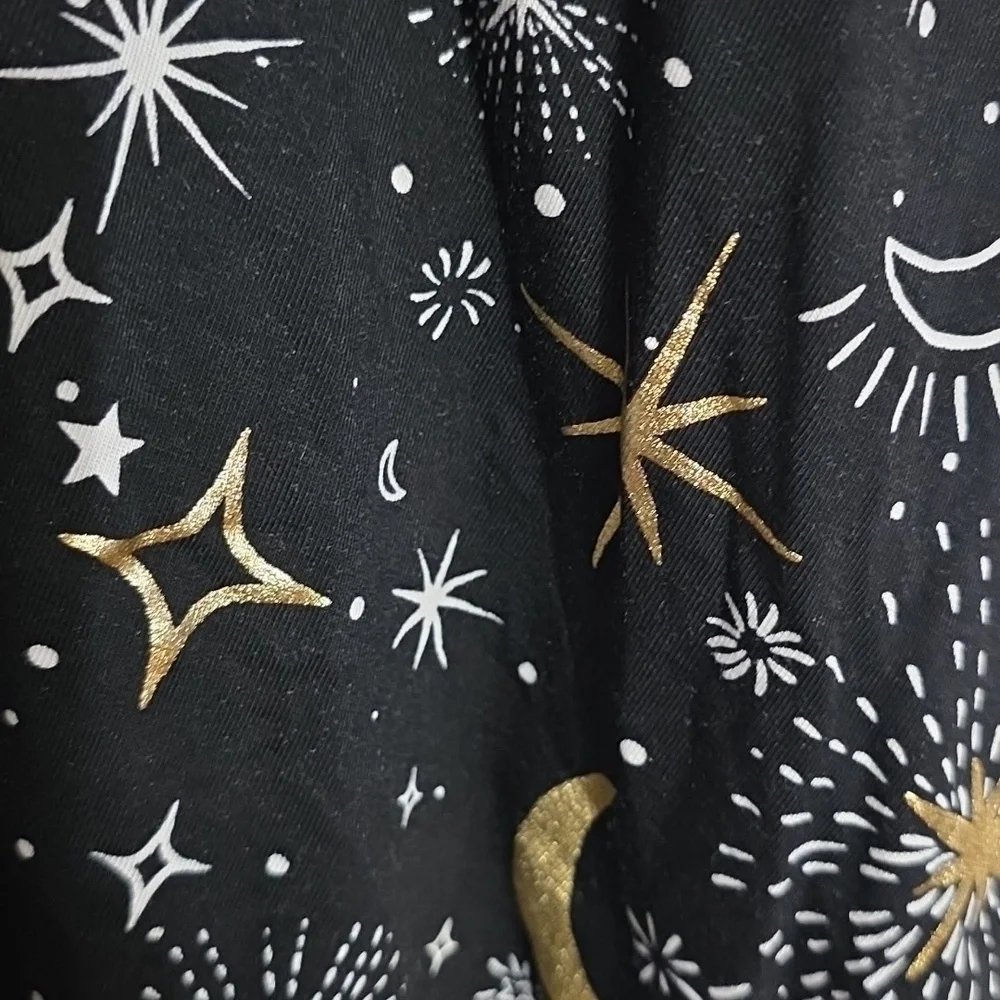 NWT PLAY by Little Sleepies Girl's Twirl  Dress Celebration Stars‎ Bamboo Sz 5